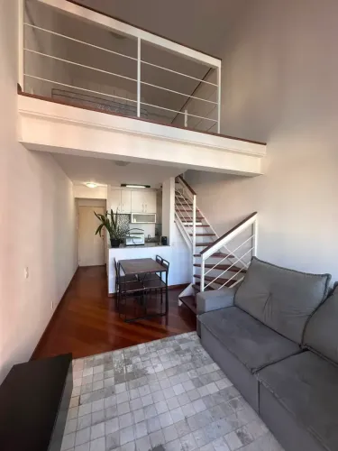 Apartamento Duplex aluguel e venda 50 metros 1 quarto 1 vaga Soho Cambuí - Campinas - SP