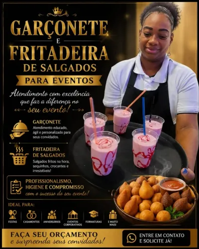 Fritadeira eventos >ZAP >71) 9_9_2_3_2-5_3_0_1