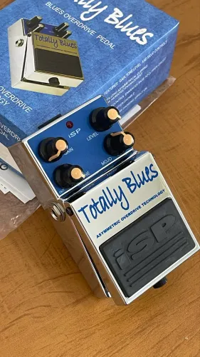 Pedal ISP Tottaly Blues Overdrive Boost NOVO CX/ Manual ñ Boss, Fender, Marshall
