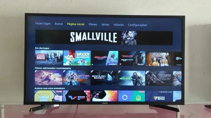? TV BOA, BARATA E COM GARANTIA! SMART TV SAMSUNG 40"