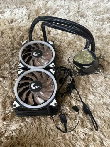 Water Cooler Rise Mode Gamer Black, RGB, 240mm, AMD