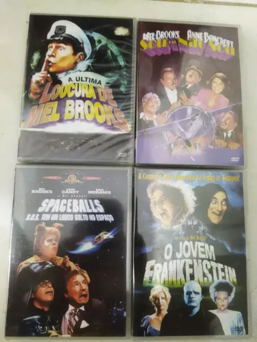 Dvds Coleção Mel Brooks - 4 Filmes