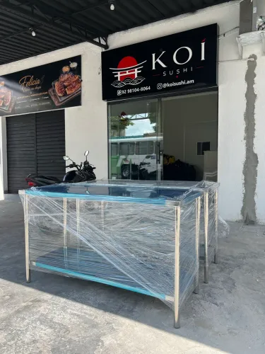 Mesas em inox a partir de 650,00