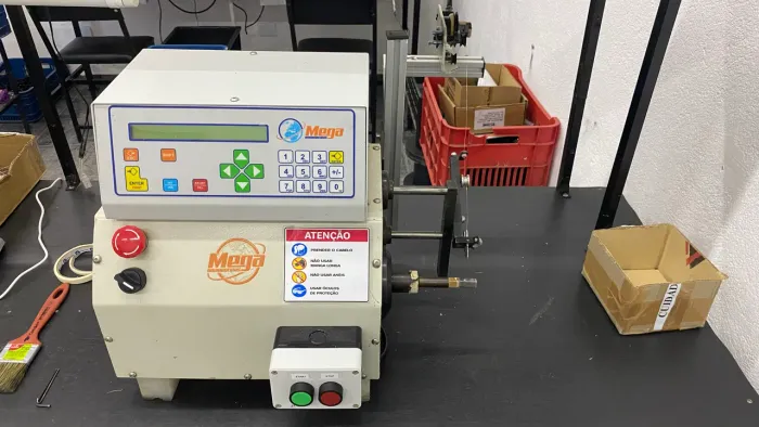Bobinadeira CNC 1 Eixo Automática MEGA BOBINADEIRA