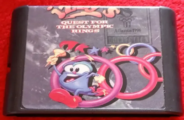 Cartucho Izzy's Quest For The Olympic Rings Mega Drive Paralelo