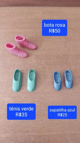 Roupas e acessórios Barbie