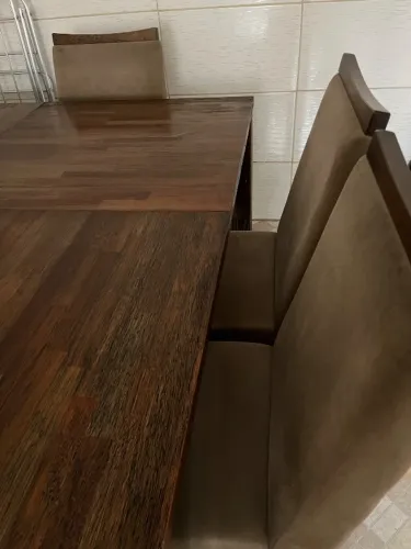Mesa de jantar 8 lugares madeira 