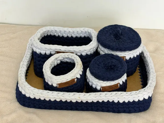 Kit higiene fio de malha 