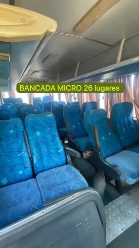 Poltrona bancada para micro