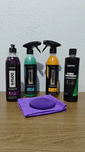 KIT PARA LIMPEZA AUTOMOTIVA VONIXX