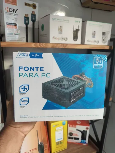 Fonte ATX 500w Fonte para Pc 500w