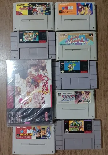 Lote jogos super Nintendo