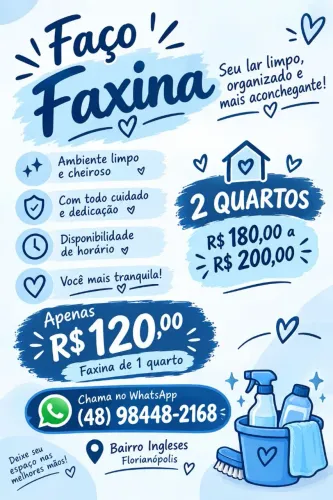 Limpeza de casa 