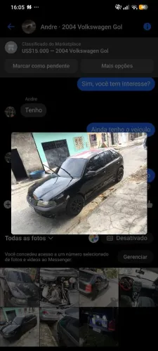 Volkswagen Gol Geração III Power 1.6 MI Total Flex Mec. 4P 2005