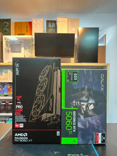 9060 xt 16gb e 5060 ti 8gb