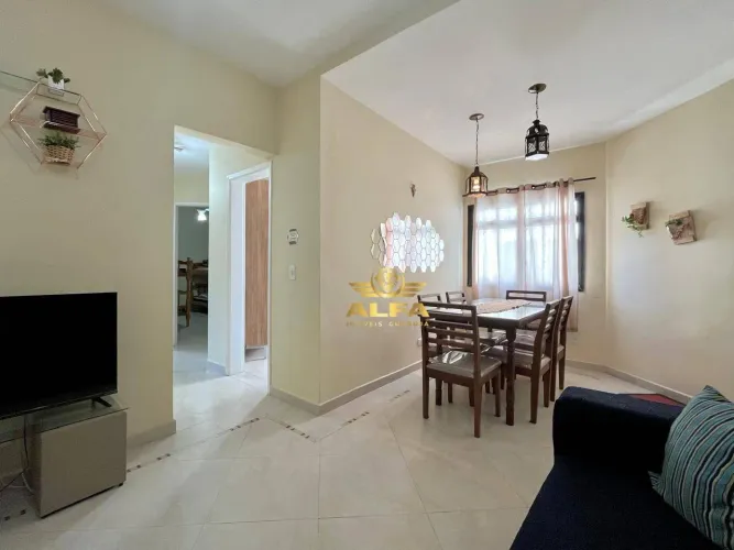 Apartamento à venda na praia do Tombo - Alfa imóveis Guaruja