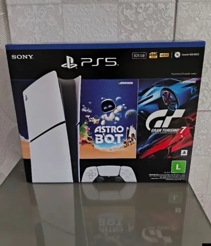 PlayStation 5 Digital Edition com Jogos - Novo!