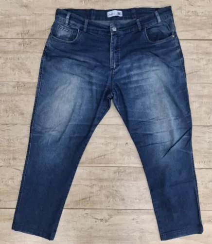 Calça Jeans masculina Plus Size tamanho 54 marca Bivik