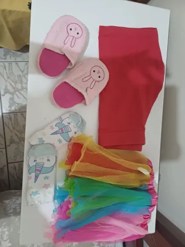 Kit infantil tamanho 4
