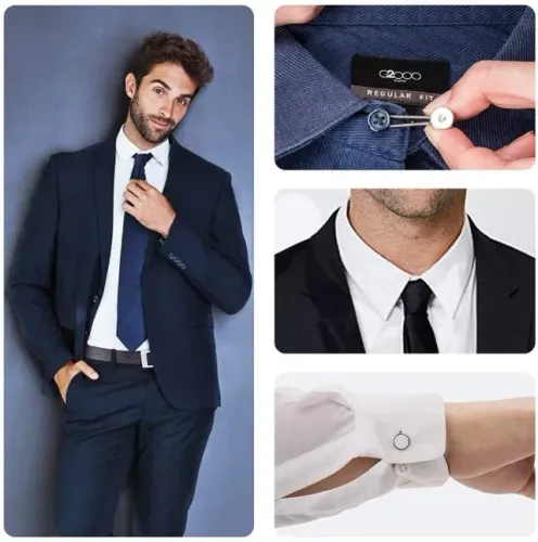 Kit Com 3 Extensor Colarinho Genérico Para Camisa - Adulto