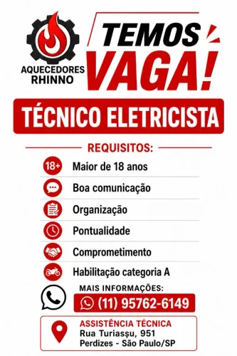 Técnico Eletricista