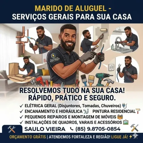 Marido de Aluguel em Fortaleza - Serviços Gerais e Reparos Residenciais