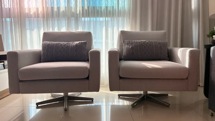 Poltronas giratórias 