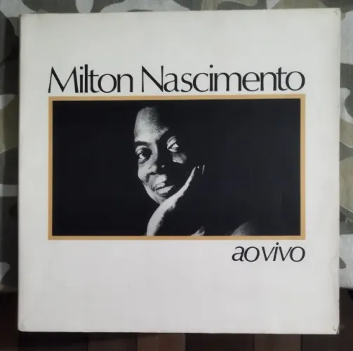 Vinil LP Milton Nascimento - Ao Vivo com Encarte (1983) Jazz / MPB