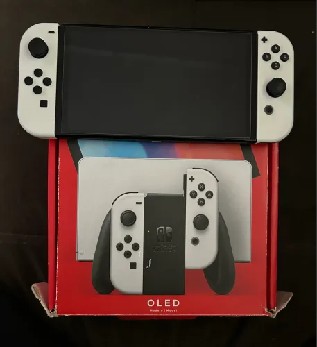 Nintendo Switch Oled Desbloqueado 128 gb- praticamente novo