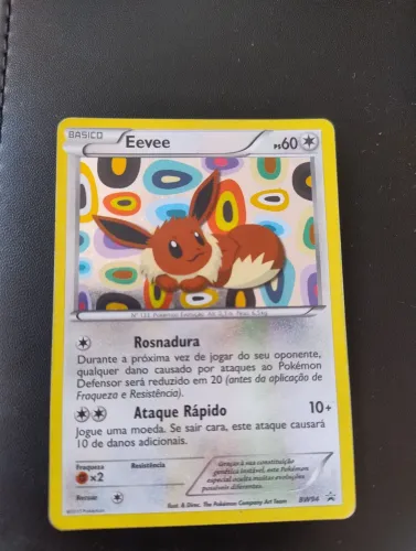 Carta pokemon Eevee promo