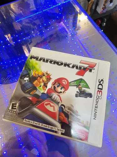 Encarte/capa SEM O JOGO Mario kart 7 3ds