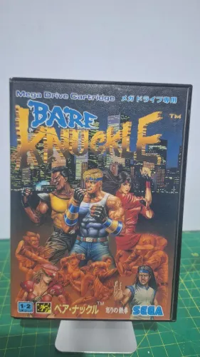 Bare Knuckle - Streets Of Rage - Mega Drive Japonês Original (Usado)