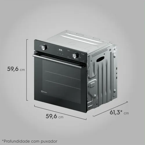 Forno de Embutir Eletrolux 80L
