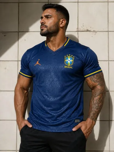 Camisa do Brasil Black