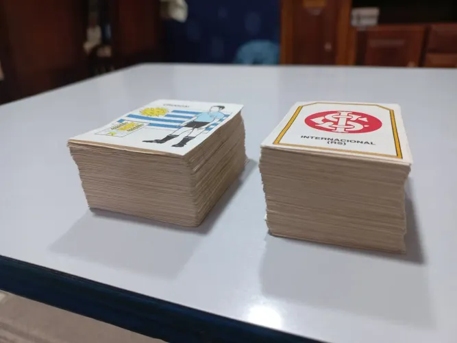 Figurinhas Originais da Copa do Mundo de 1990