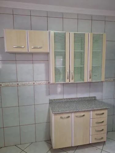 *? ARMÁRIO DE COZINHA USADO BEM CONSERVADO ENTREGA GRÁTIS 3 PEÇAS CONFIRA ?