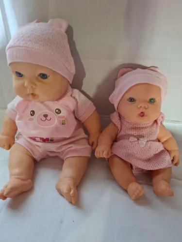 Kit Bonecas Mamãe e Filha 