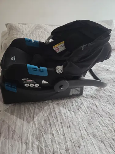Bebê Conforto Touring X Burigotto + Base (Usado em estado impecável)