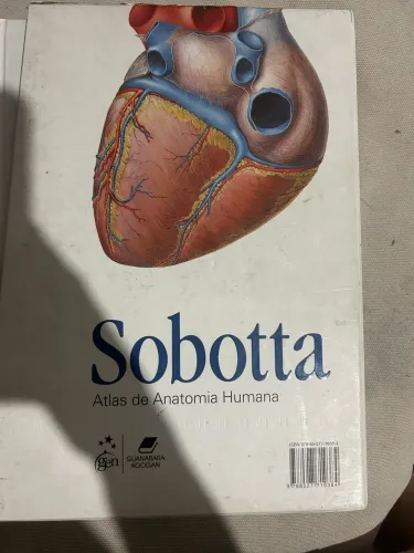 Vendo Atlas de Anatomia Humana Sobotta - 3 Volumes - 23ª Edição