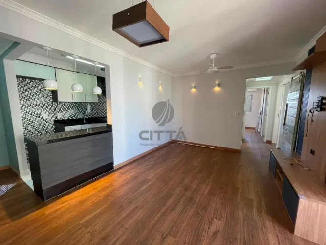Apartamento com 3 quartos para locação no Condomínio Reviva, bairro Chácara Prado em Campi