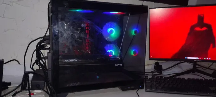 PC gamer troco em iphone ou ps5 