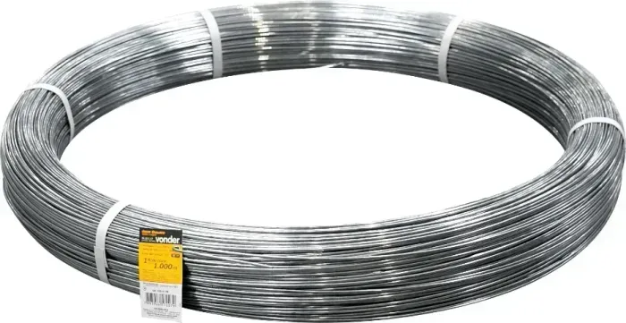 Arame ovalado, PG 15 x 17, 1.000 metros, VONDER
