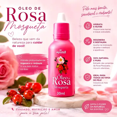 Óleo de Rosa Mosqueta 30ml
