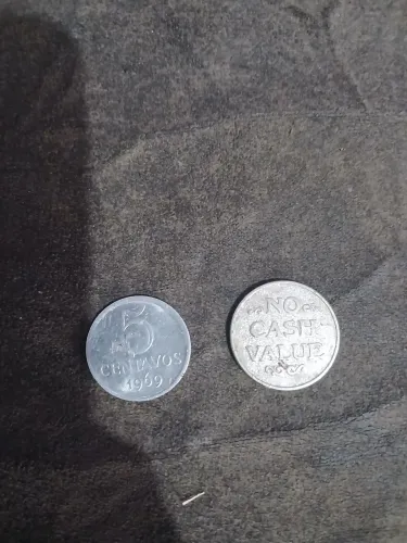 Moedas colecionando