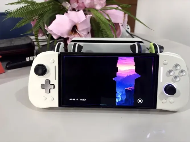 Nintendo Switch OLED Desbloqueado 128GB + Joy-Cons Extras, Base, Case e Acessórios