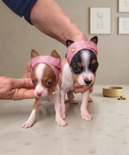 Pinscher Fêmea Princesa de Porte Pequeno