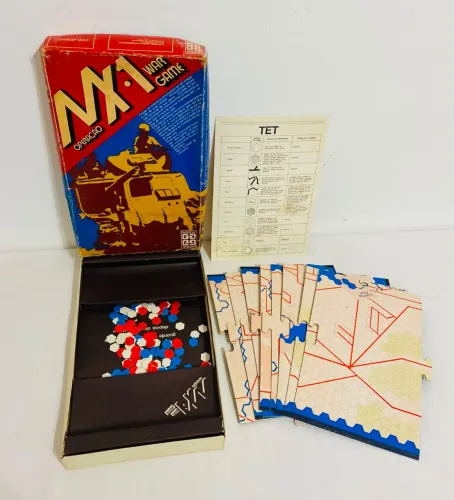 Jogo Antigo Operação Mx-1 War Game Grow Raro Anos 80