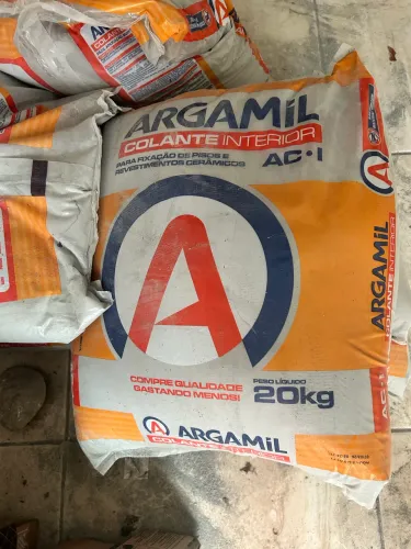 Pisos e argamassa