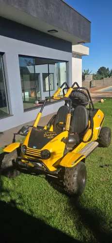 MINI BUGGY FAPINHA COM MOTOR BIZ 100 - REVISADO