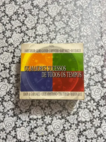 box os maiores sucessos de todos os tempos (completo com cds)